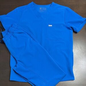 Figs Royal Blue Medical Scrubs